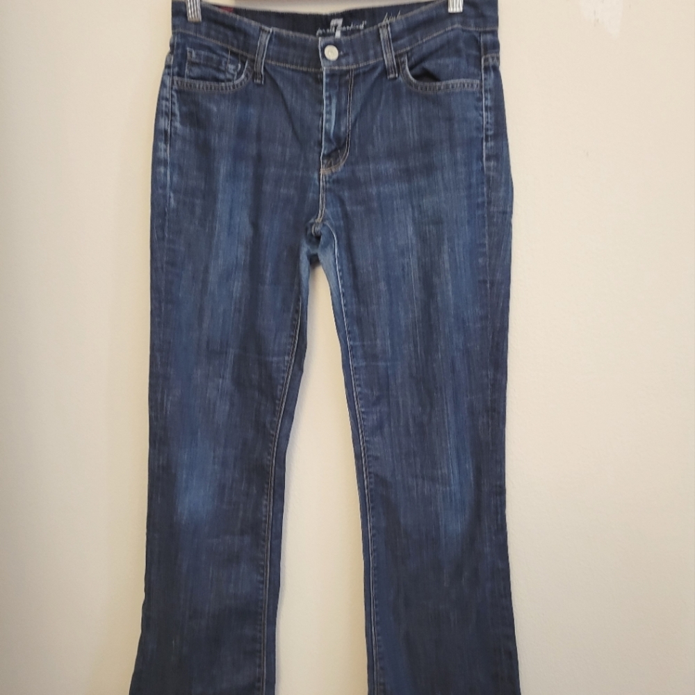7 For All Mankind high waist boot cut size 28